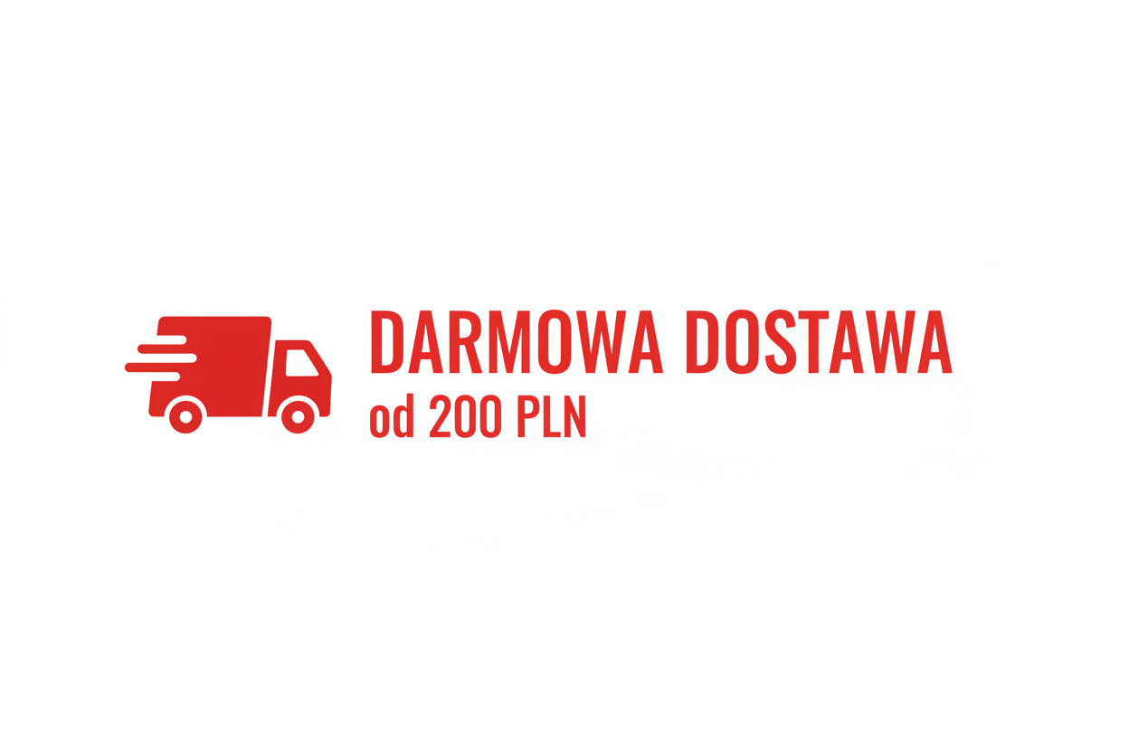 Darmowa Dostawa od 200 PLN